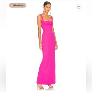Joni Maxi dress in pink by SOLACE London size US4/ UK8